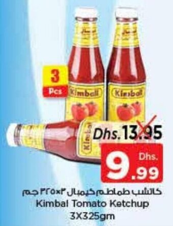 Nesto Kimbal Tomato Ketchup 3X325gm offer