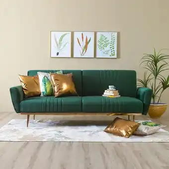 Danube Home Guiller 3-seater fabric sofa bed offer
