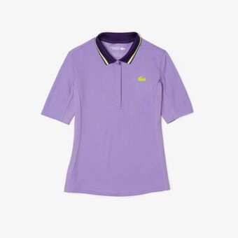 Lacoste Women's lacoste sport thermo-regulating piqué tennis polo shirt offer