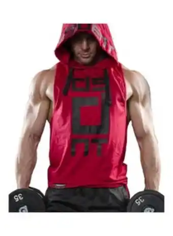 Noon Hooded training vest red/black offer