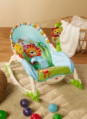 Noon Baby rocking with vibration and music multipurpose infant-to-toddler reclining chair suitable for newborn babies up to 3 year offer