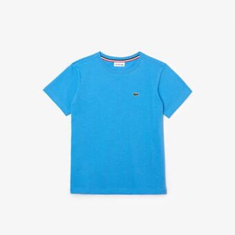 Lacoste Kids' crew neck cotton jersey t-shirt offer
