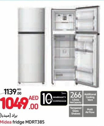 Carrefour Midea fridge MDRT385 offer