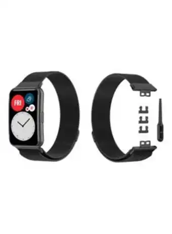 Noon Milanese replacement band for huawei watch fit black offer