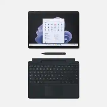 Jumbo Microsoft surface pro 9 qez-00025+8xa core i5-1235u 8gb ram 256gb ssd integrated graphics 13 laptop, graphite offer