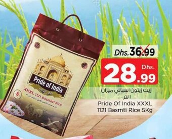 Nesto Pride Of India XXXL 1121 Basmti Rice 5Kg offer