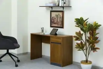 PAN Emirates Pan
adapt writing desk with pedestal -walnu offer