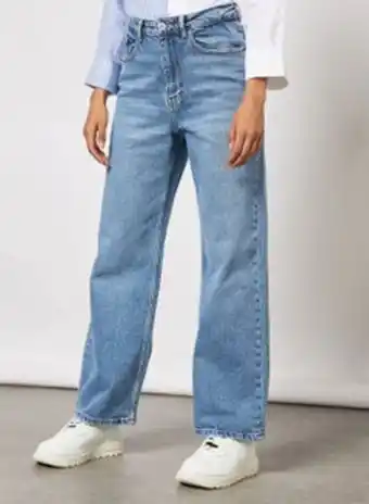 Noon High waist wide leg jeans offer