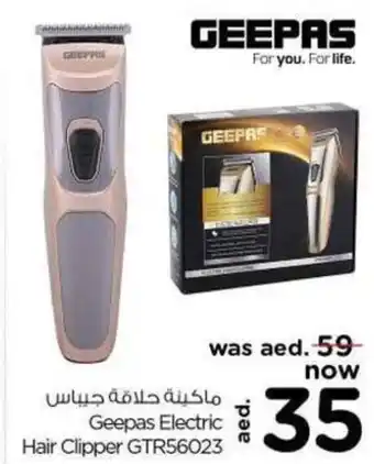 Nesto Geepas Electric Hair Clipper GTR56023 offer