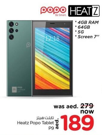 Nesto Heatz Popo Tablet P9 offer