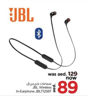 Nesto JBL Wireless In-Earphone JBLT125BT offer