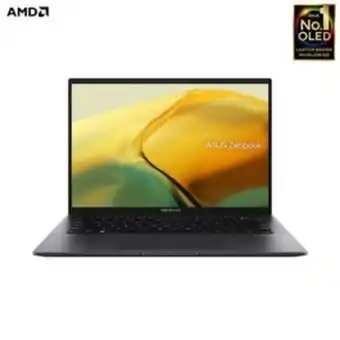 Jumbo Asus zenbook 14 um3402ya-oledr7w amd ryzen r7-7730u 16gb ram 1tb ssd 14 2.8k laptop, black offer