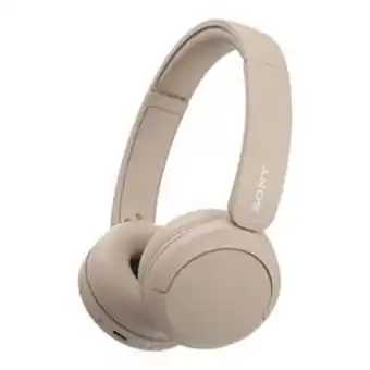 Jumbo Sony wh-ch520 wireless on-ear headphones with microphone, beige offer