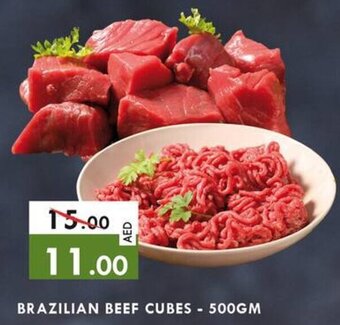 Safari Hypermarket BRAZILIAN BEEF CUBES 500GM offer