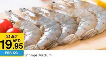 West Zone Supermarket Shrimps Medium offer