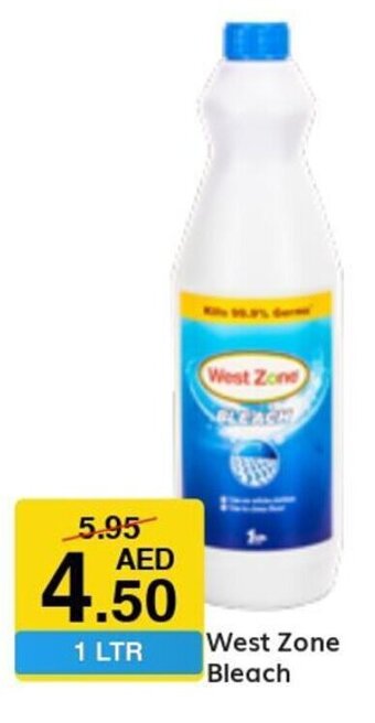 West Zone Supermarket West Zone Bleach offer