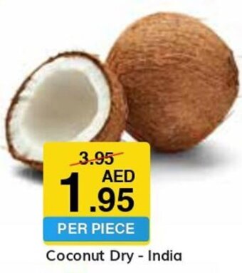 West Zone Supermarket Coconut Dry - India offer