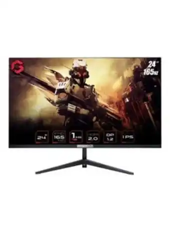 Noon 24-inch fhd, 165hz 1ms (1920x1080) flat ips gaming monitor with gsync & free sync black offer