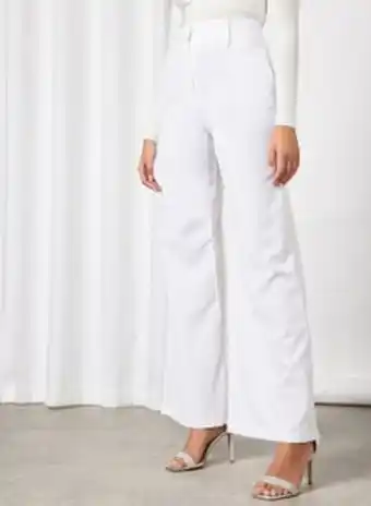 Noon Wide-leg pants white offer