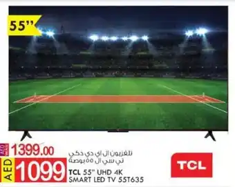 KM Trading TCL 55" UHD 4K SMART LED TV 55T635 offer