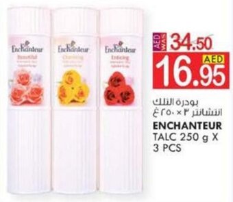 KM Trading ENCHANTEUR TALC 250 g X 3 PCS offer