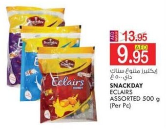 KM Trading SNACKDAY ECLAIRS ASSORTED 500 g (Per Pc) offer