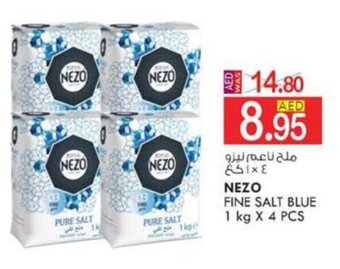 KM Trading NEZO FINE SALT BLUE 1 kg X 4 PCS offer