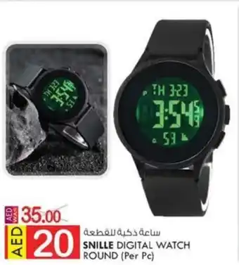 KM Trading SNILLE DIGITAL WATCH ROUND (Per Pc) offer
