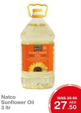 Choithrams Natco Sunflower Oil 3 ltr offer