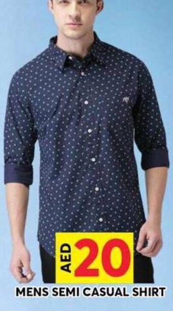 Grand Hyper Market MENS SEMI CASUAL SHIRT offer