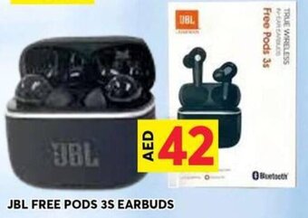 Grand Hyper Market JBL FREE PODS 3S EARBUDS offer