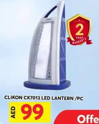 Grand Hyper Market CLIKON CK7013 LED LANTERN/PC offer