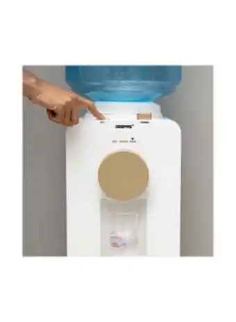 Noon Hot & normal water dispenser - stainless steel tank top loading with 2 taps ideal for home/office/shop & more gwd17032 white offer