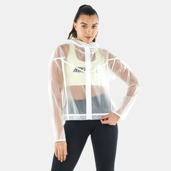 Sun & Sand Sports Women's sportswear windrunner transparent jacket offer