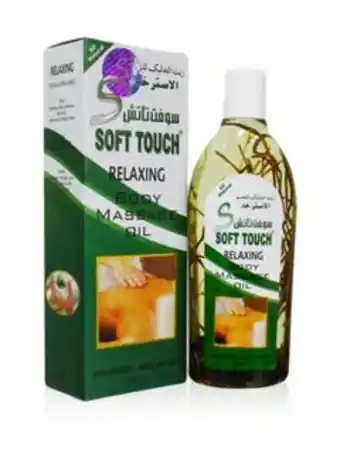 Noon Relaxing stress relief full body massage oil by soft touch for women and men all natural vitaminzed herbs infused 200 ml offer