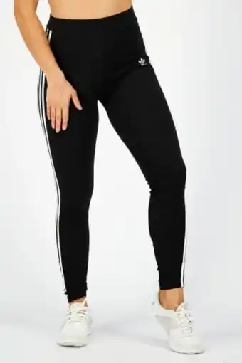 Brands For Less Women sportswear fit training tights, black and white offer