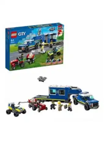 Noon 60315 419 pieces city police mobile command truck building toy set 6+ years offer