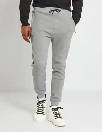 Kiabi Cotton piqué joggers offer