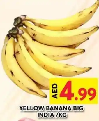 Grand Hyper Market YELLOW BANANA BIG INDIA/KG offer