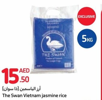 Carrefour The Swan Vietnam jasmine rice offer