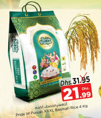 Nesto Pride of Punjab XXXL Basmati Rice 4 Kg offer