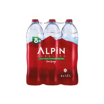 Choithrams Alpin alkaline low sodium mineral water 1.5 ltr pack of 6 offer