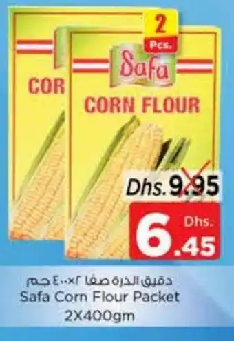 Nesto Safa Corn Flour Packet 2X400gm offer