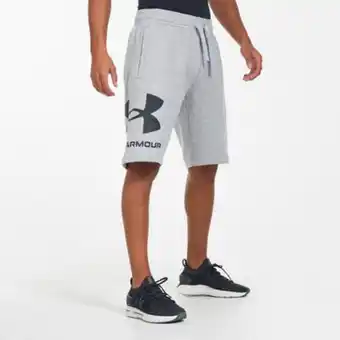 Sun & Sand Sports Men's ua rival fleece big logo shorts offer