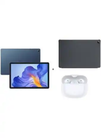 Noon Pad x8 10.1 inch blue hour 4gb ram 64gb wifi with flip cover and honor earbuds- middle east version offer