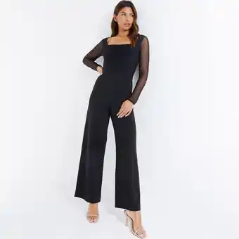 Centrepoint Quiz plain square neck jumpsuit offer
