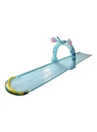 Noon Long inflatable elephant spray slide with ramp for kids 5 years and above 490 x 126 x 113cm offer