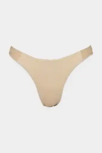 Brands For Less Women high leg bikini bottom, peach offer