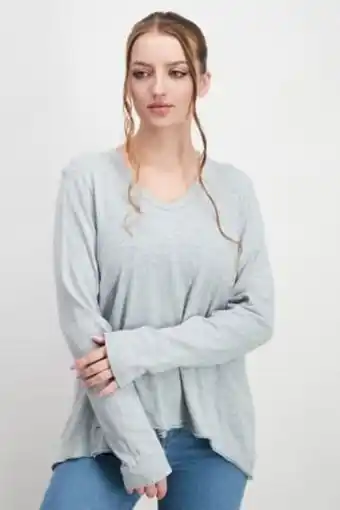Brands For Less Women round neck bell sleeves plain tops, olive offer