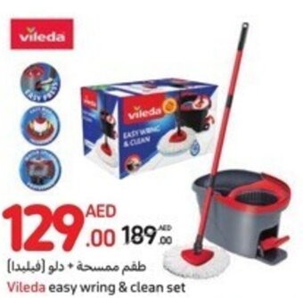 Carrefour Vileda easy wring & clean set offer